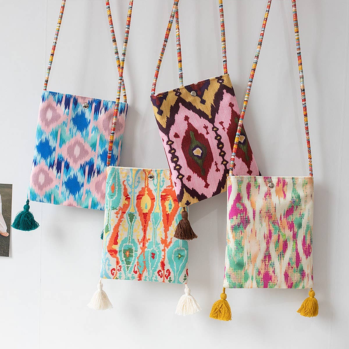 Ethnic Style Cotton Crossbody Phone Bag_CWAB5583