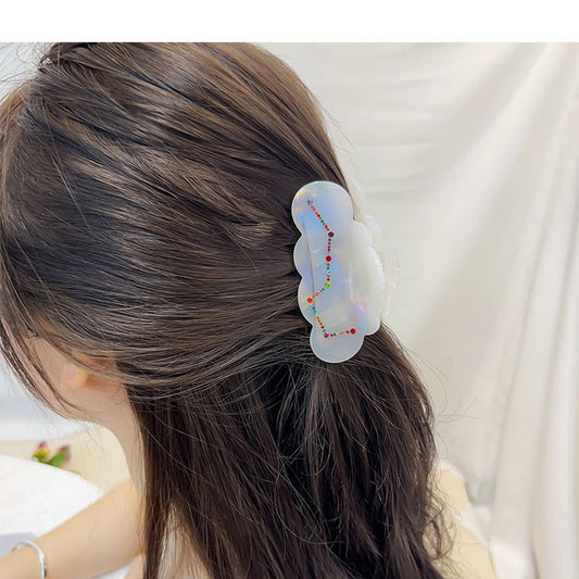 NEW STYLE ELEGANT STAR AND MOON HAIRPIN_CWAHA1497