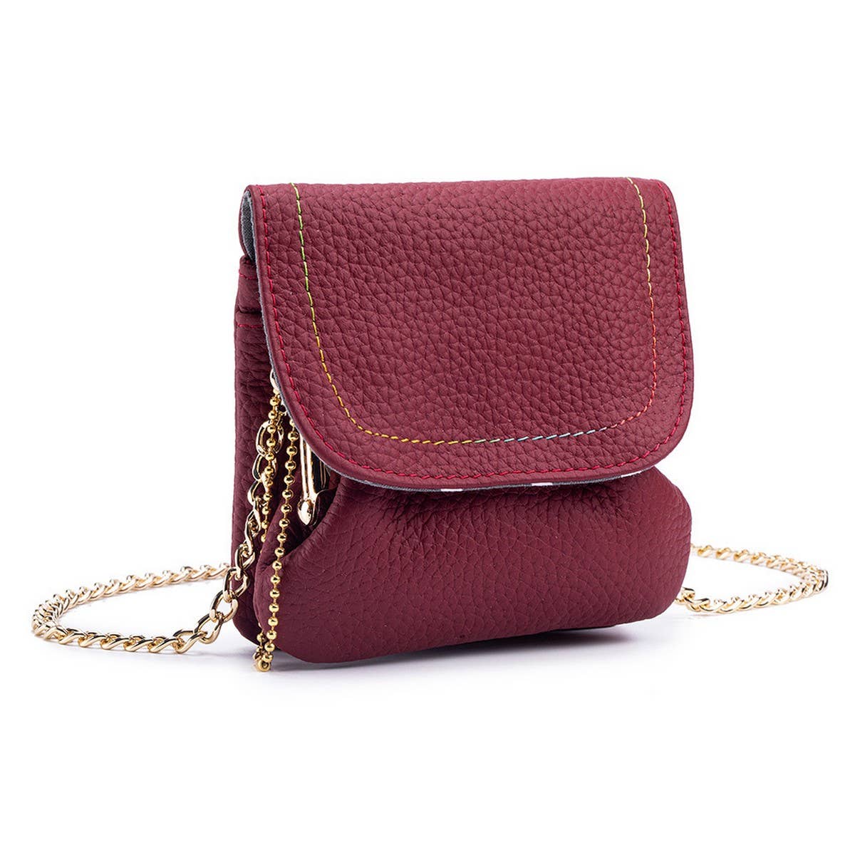 Fashion Leather Chain Purse ? Lip & Coin Case_CUAB00381