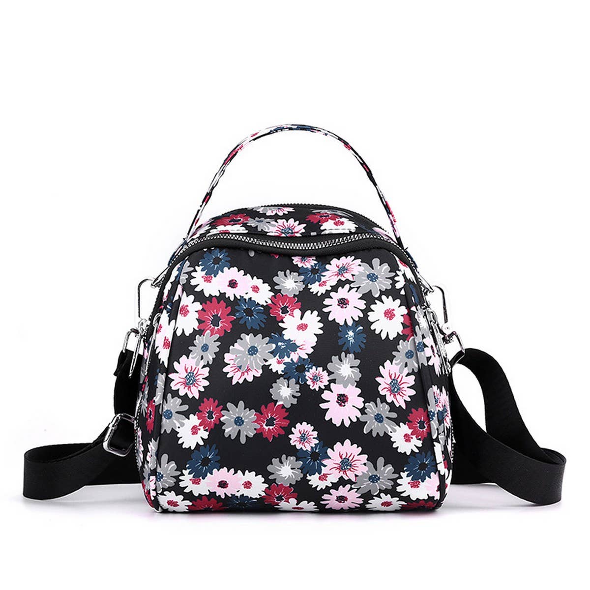 NYLON LARGE CAPACITY SHOULDER MESSENGER BAG_CWAB3488