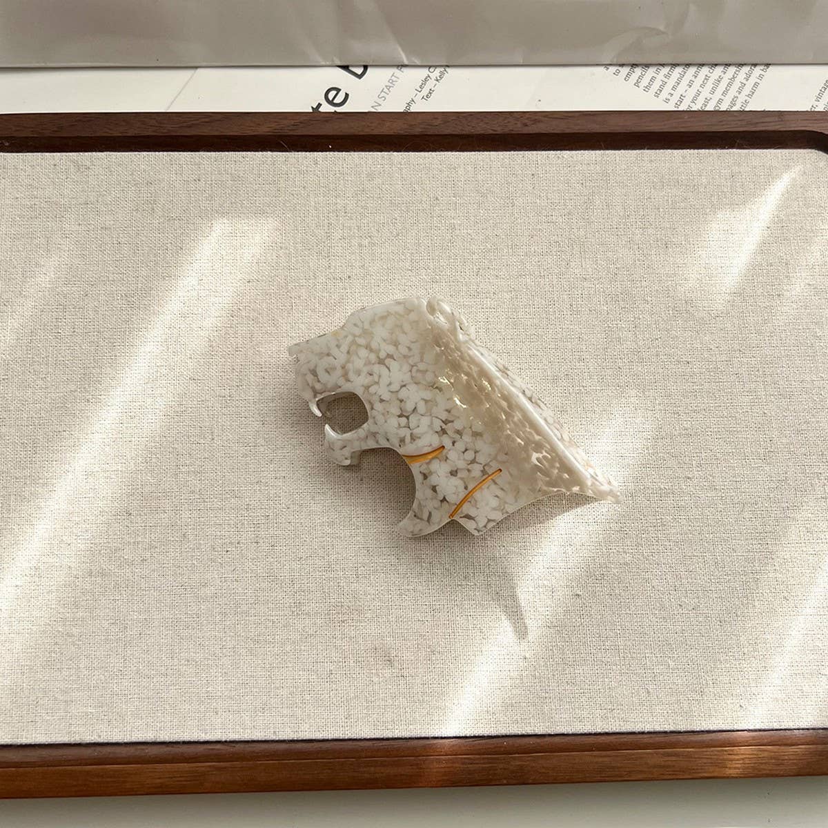 New Acetate Leopard Claw Clip ?Medium Cartoon Clip