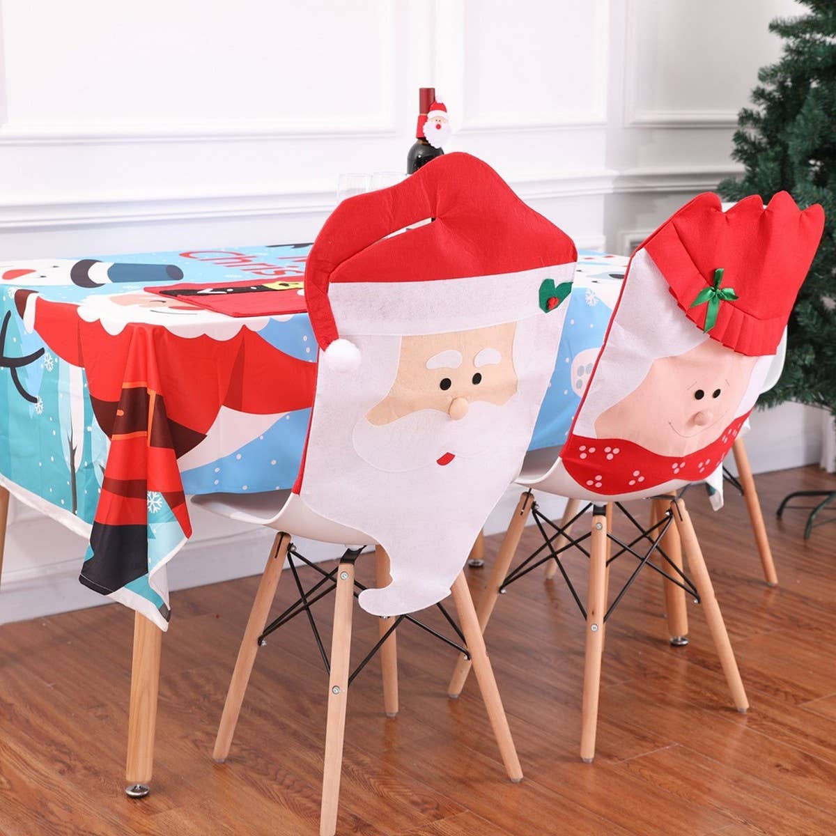 CWMM9716_CHRISTMAS TABLE DECORATION GIFT CHAIR COVER