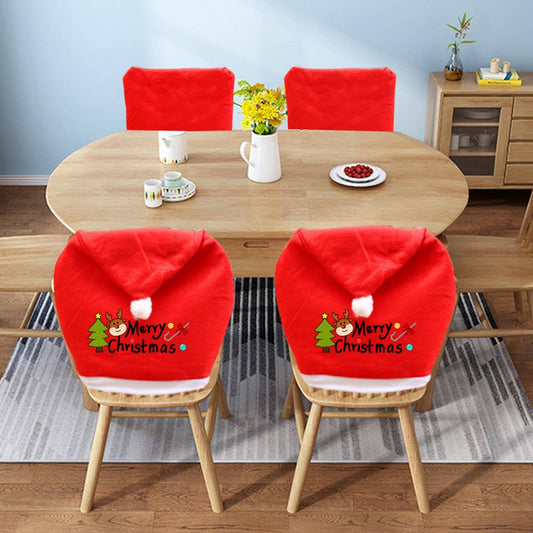 CWMM9666_CHRISTMAS CHAIR PRINTING LETTER SET CHAIR COVER