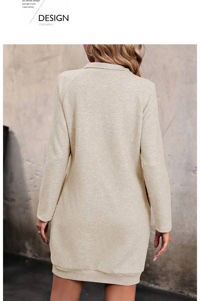 CWDSD5908_LONG SLEEVE SOLID COLOR SWEATER DRESS