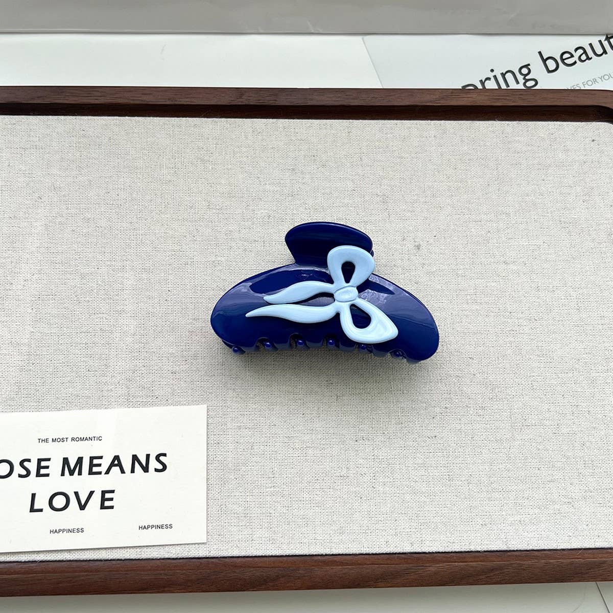 Colorful Bow Acetate Claw Clip?Y2K Hair Accessory