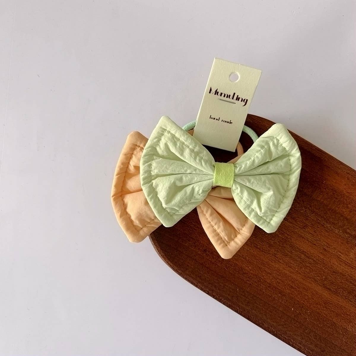 CHILDREN'S AB COLOR MATCHING BOW HAIR TIE