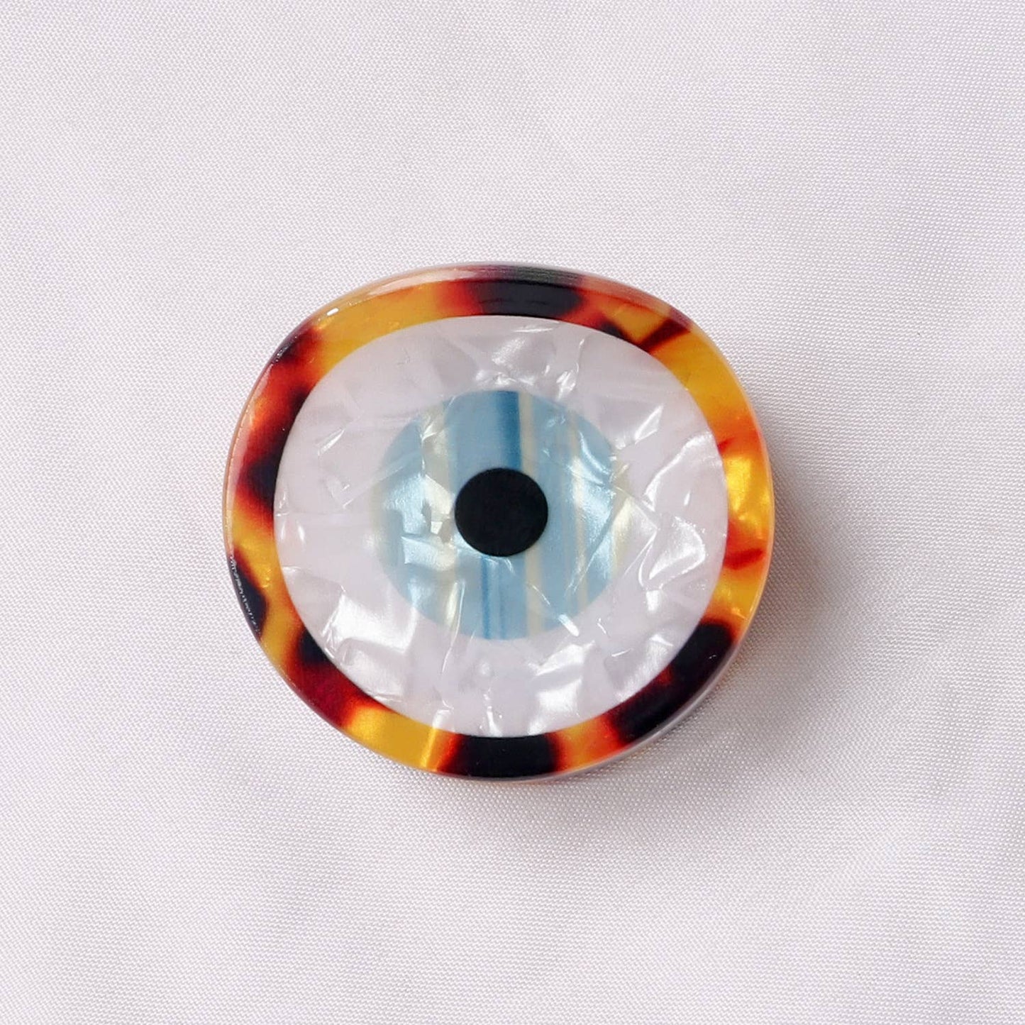 Evil Eye Acetate Hair Claw - Creative & Elegant_CWAHA0309