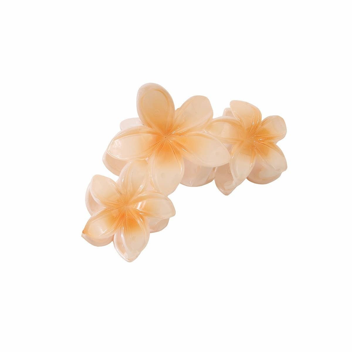 CWASC1692_PETALS THREE FLOWER CLIP FASHION HAIR CLAW