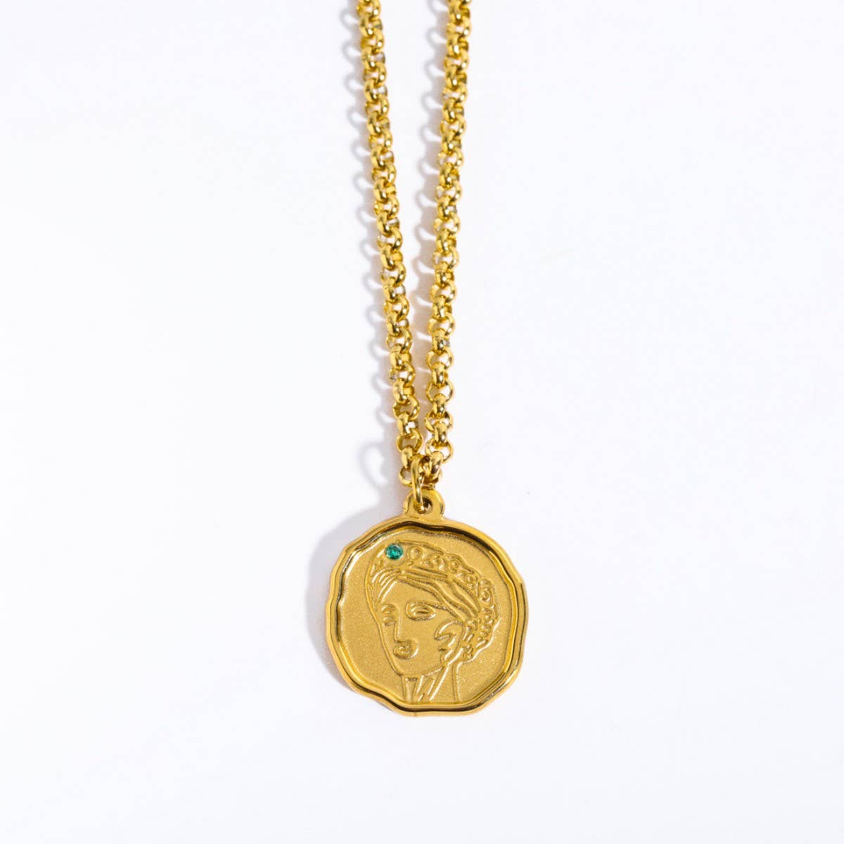 VINTAGE CREATIVE MYTHOLOGY PENDANT NECKLACE