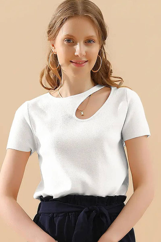 Cwtts1311_Spring And Summer Fashion Sexy Slim Sweater