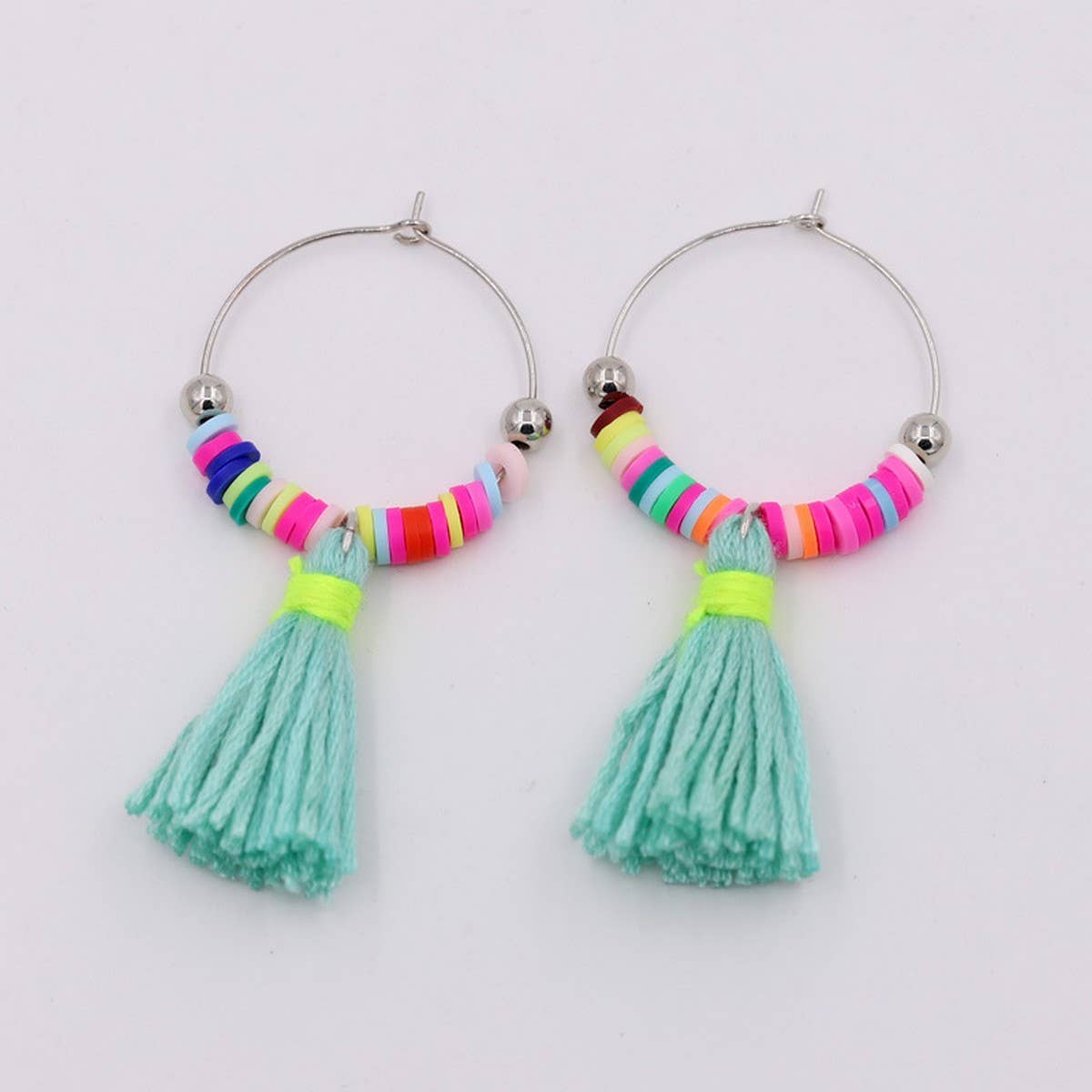 BOHEMIAN STYLE WOMEN'S COLORFUL TASSEL EARRINGS_CWMM3558