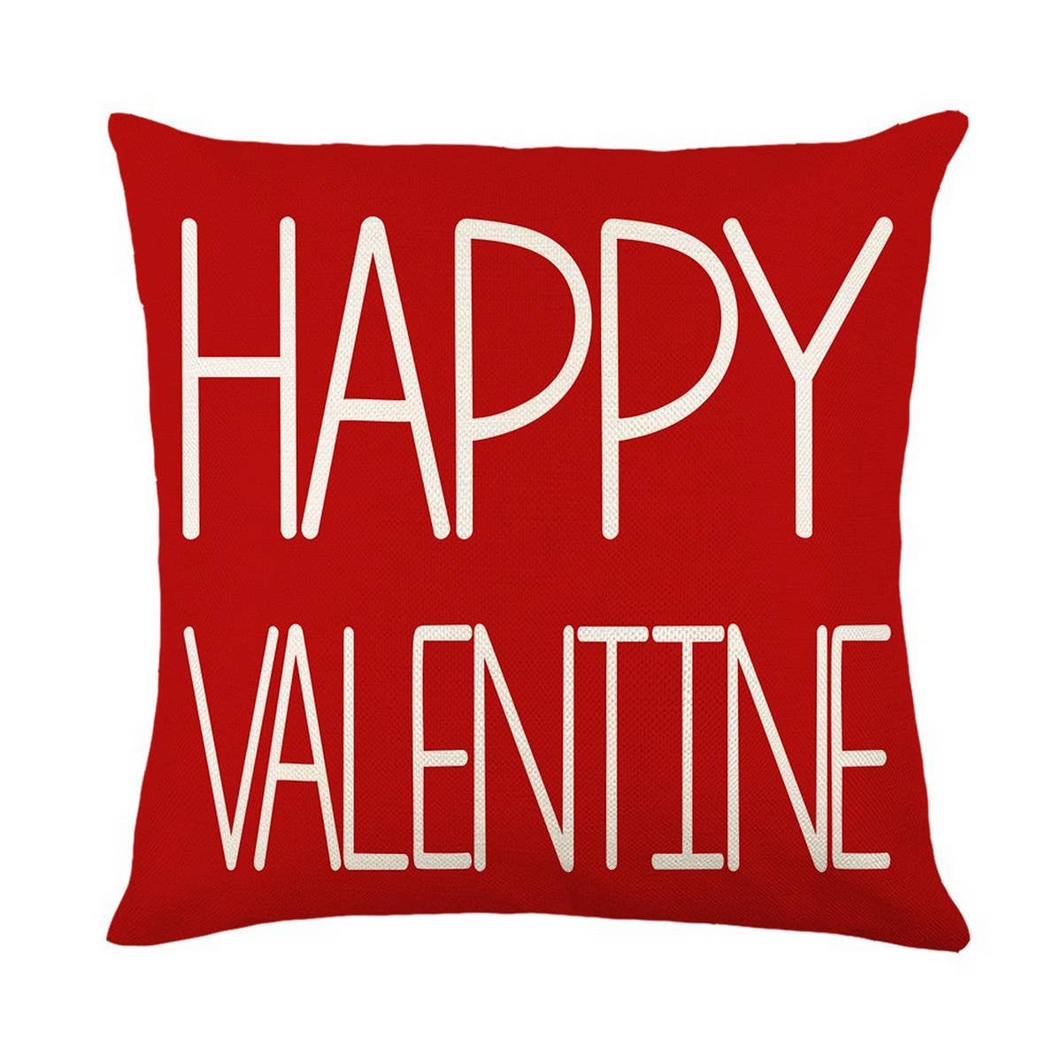VALENTINE'S DAY HOME LOVE PRINT PILLOWCASE