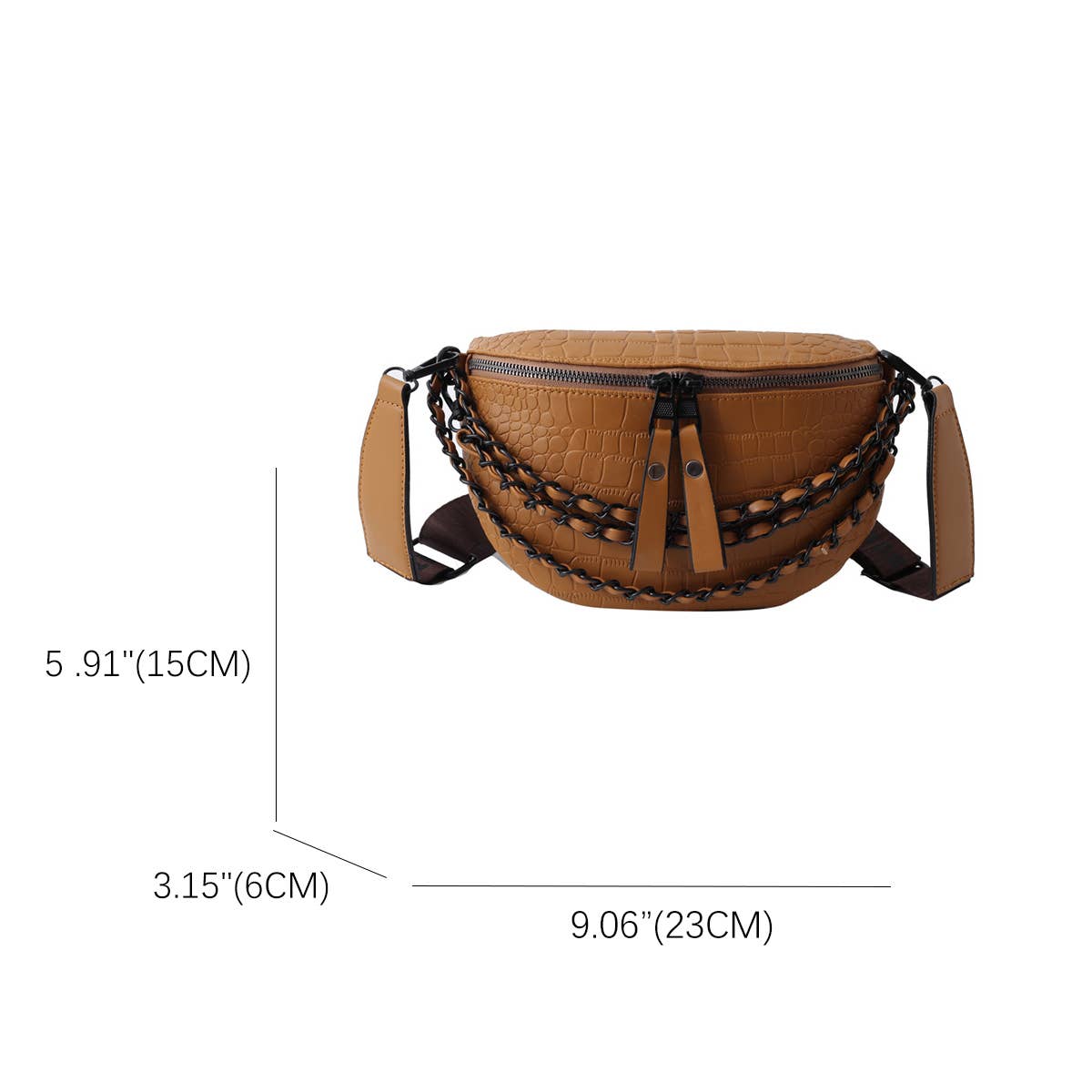 VERSATILE CHAIN FASHION CHEST BAG_CWAB2085
