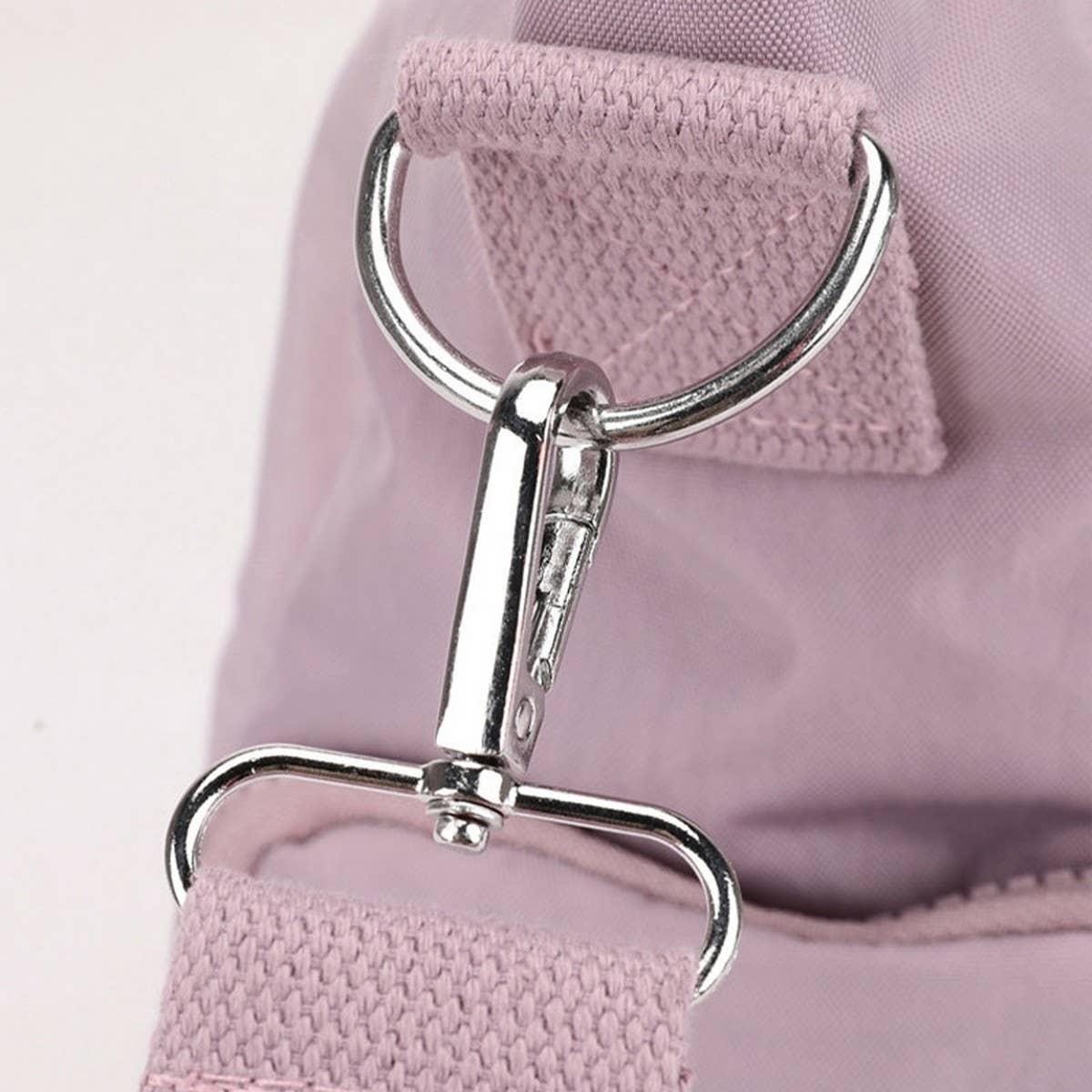 SIMPLE LARGE CAPACITY NYLON SHOULDER BAG_CWASC1787