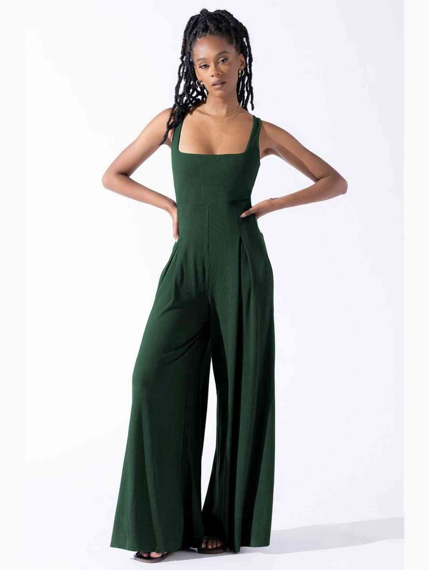 CASUAL LOOSE WIDE LEG JUMPSUITS FOR WOMEN_CWSJS0458