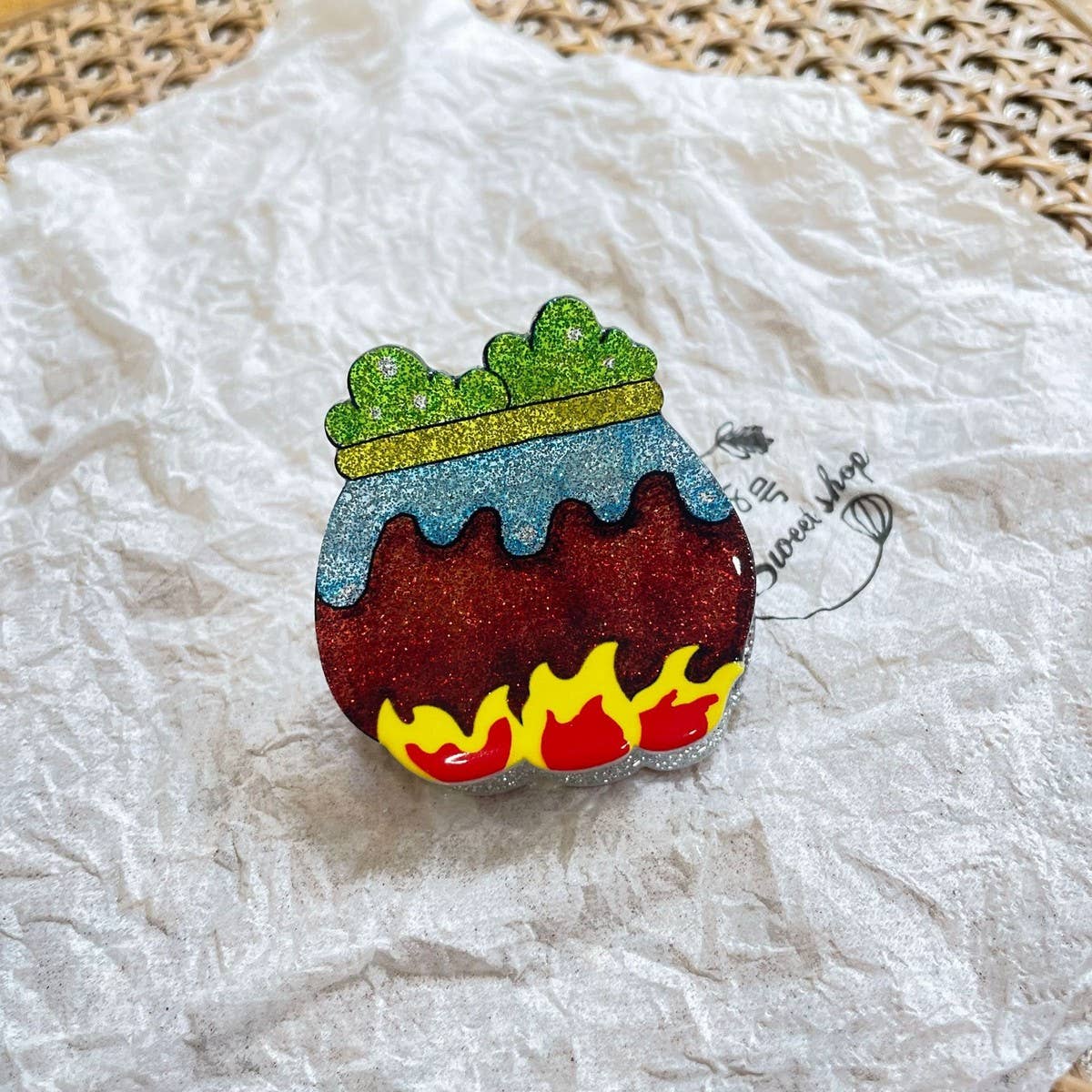 HALLOWEEN SERIES CUTE CARTOON HAIR CLAW CLIP