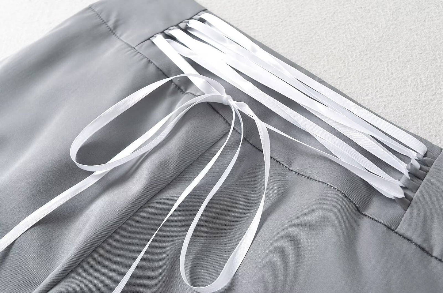 Slimming Retro straight-leg casual pants