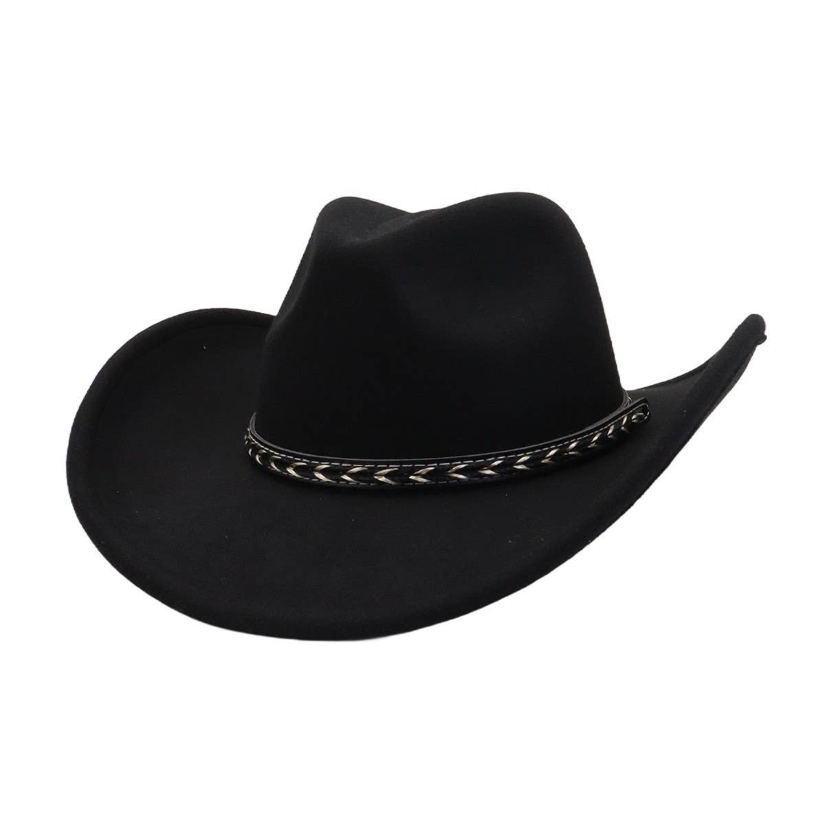 Unisex  Cowboy Fedora Hat Ethnic Style_CWAH04409