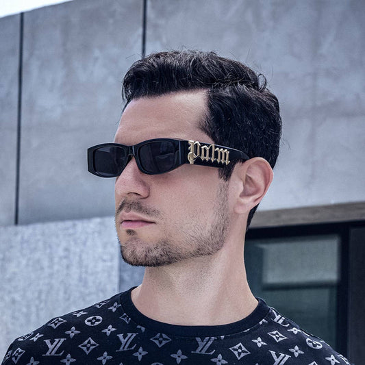 SMALL FRAME SUNGLASSES WITH WIDE TEMPLES_CWASG0570