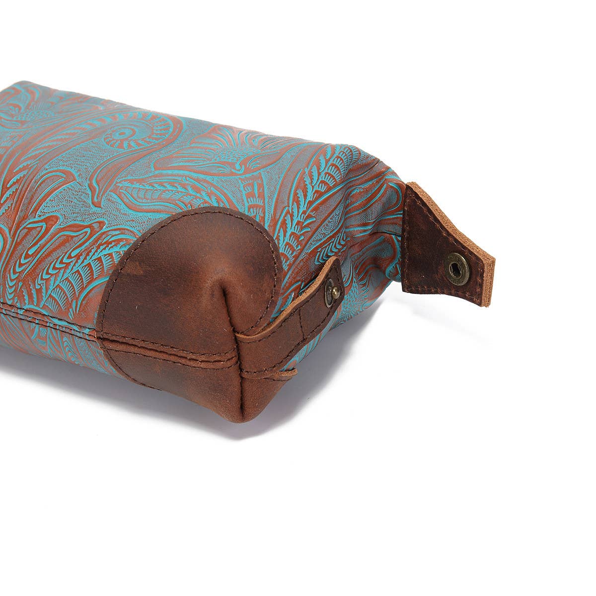 VINTAGE EMBOSSED BOHEMIAN CLUTCH WALLET_CWAB2590