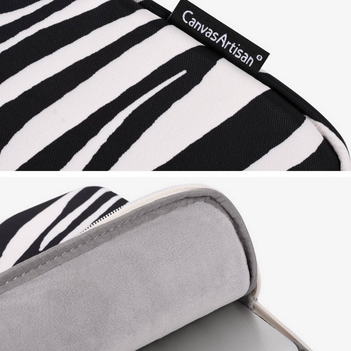 ZEBRA PRINT LAPTOP CASE COMPUTER SLEEVE BAG_CWMM2063