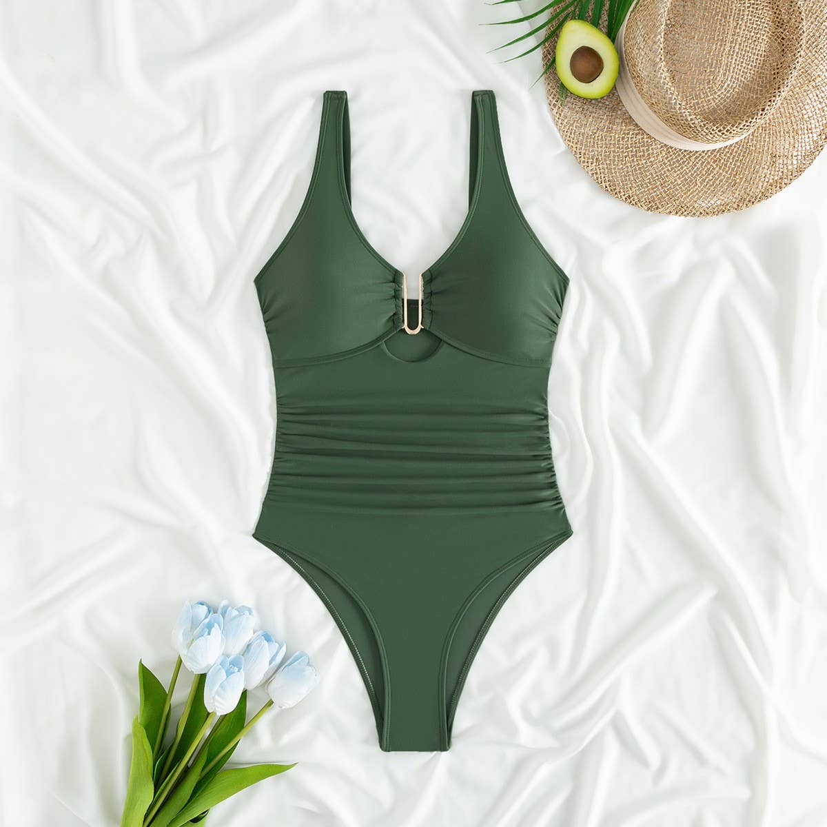 SLIM WOMEN'S ONE PIECE SWIMSUIT BIKINI_CWMW0616