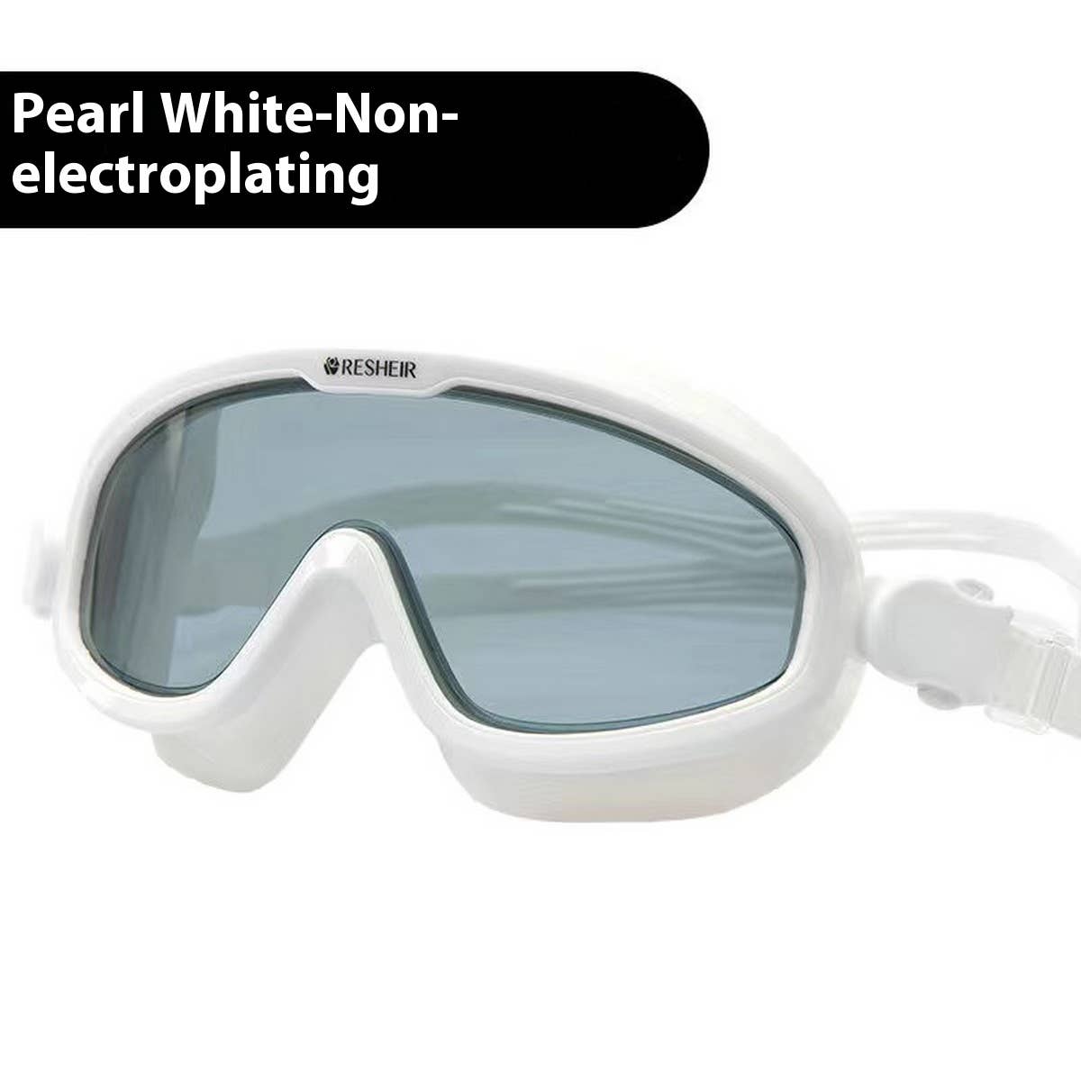 HD Anti-Fog Large Frame Swim Goggles for Adults
