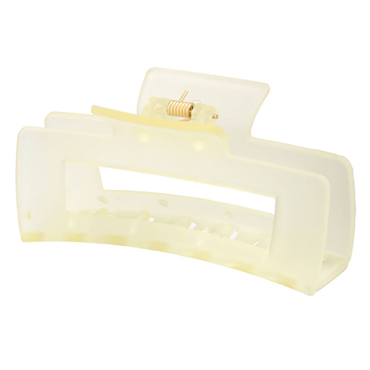 4.1 Inch Matte PS Plastic Hair Claw Clip, Wholesal_CWAHA0091