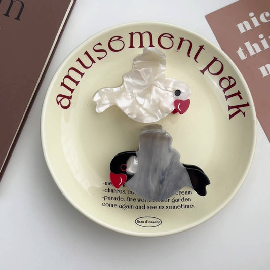 Peace Dove Acetate Hair Claw Clip ??Versatile_CWAHA5959