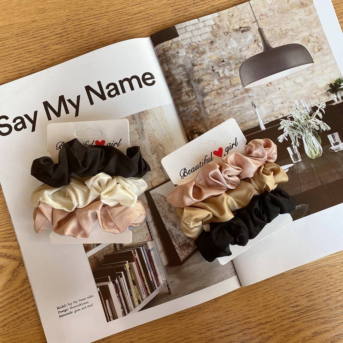 ELEGANT AND EXQUISITE FRENCH HAIR SCRUNCHIES