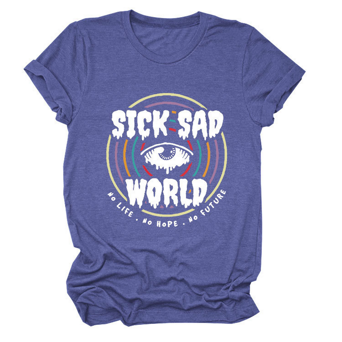 Simple Crew Neck Tee ??Comfortable Fit_CWTTS1532