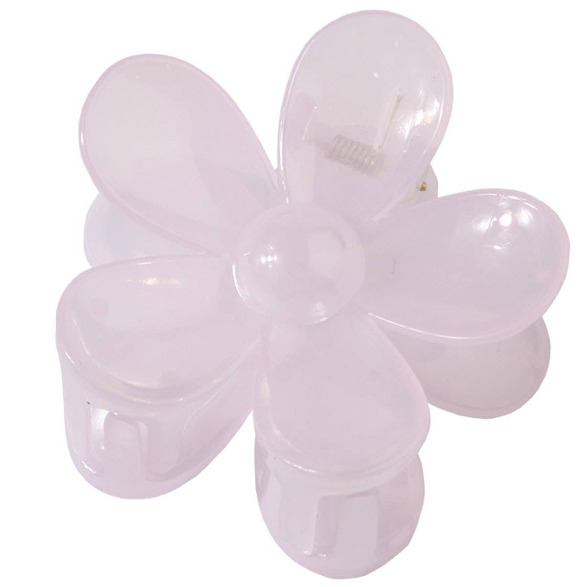 Matte Floral Hair Claw Clip ? Cute & Strong Hold_CWAHA0089