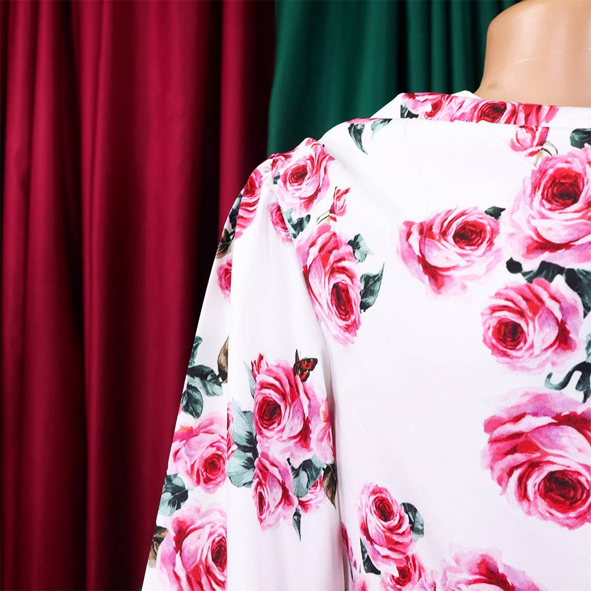 PRINTED TIE TOP AND WIDE-LEG PANTS TWO-PIECE SET_CWSTB1140