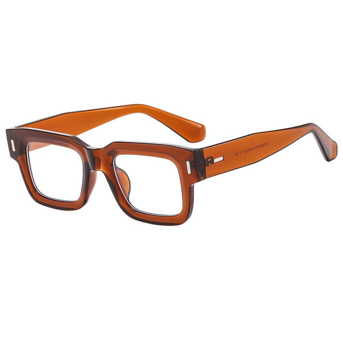 Versatile Studded Square Sunglasses Unisex