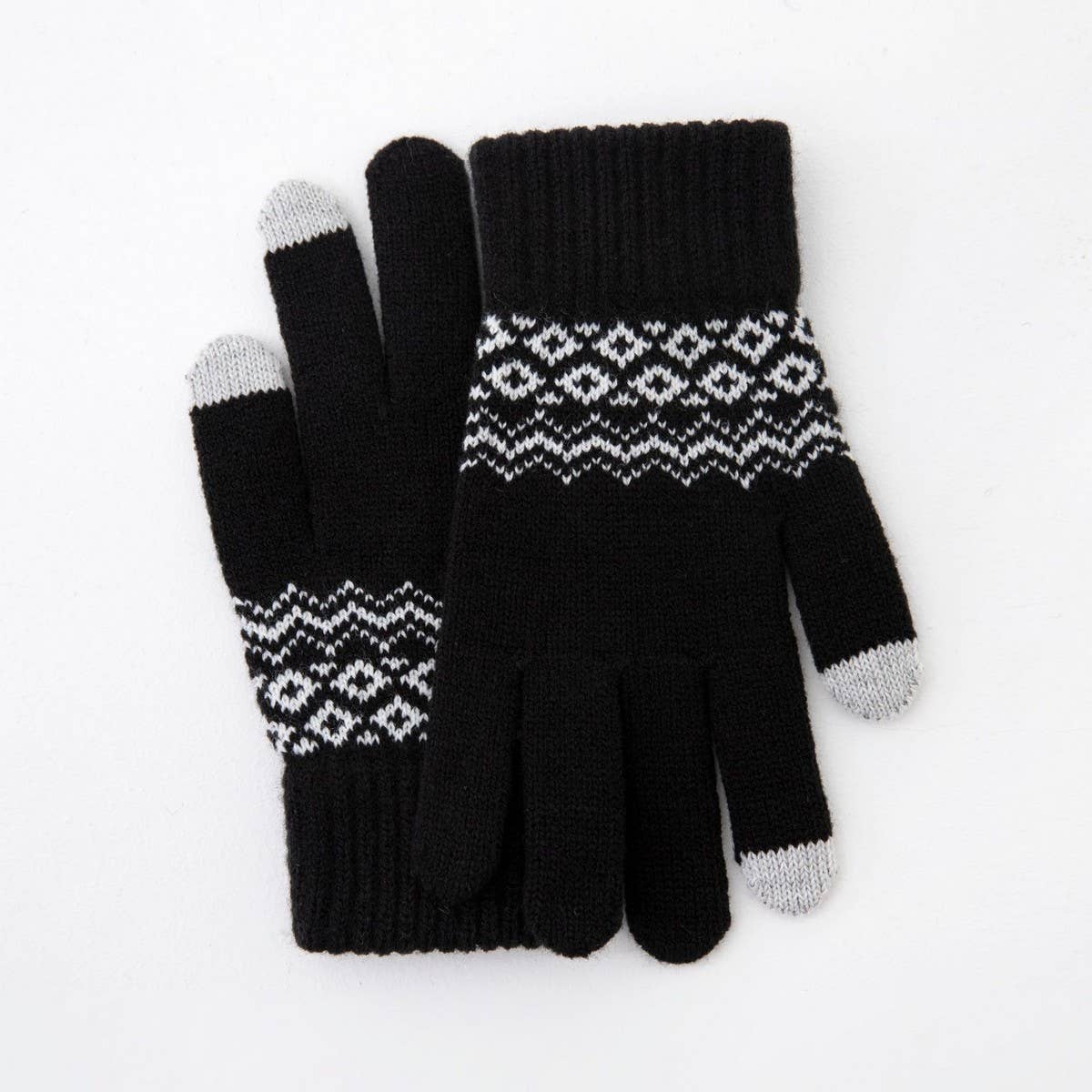 CWAG00548_WINTER WARM KNIT TOUCHSCREEN OUTDOOR GLOVES