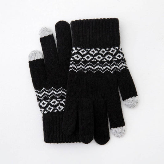 CWAG00548_WINTER WARM KNIT TOUCHSCREEN OUTDOOR GLOVES