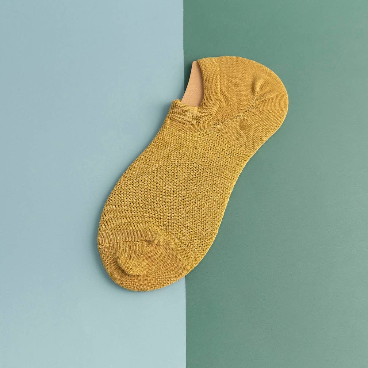 NEW MEN'S ANTI-SLIP MESH INVISIBLE SOCKS
