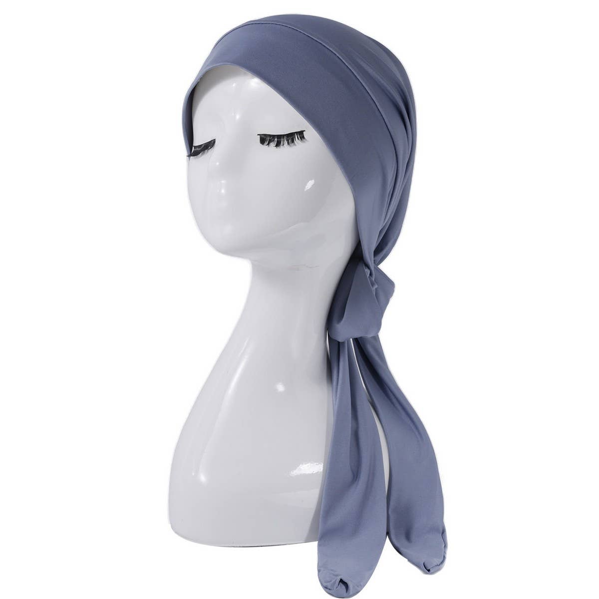 ETHNIC STYLE ELASTIC RIBBON PULLOVER HEADSCARF