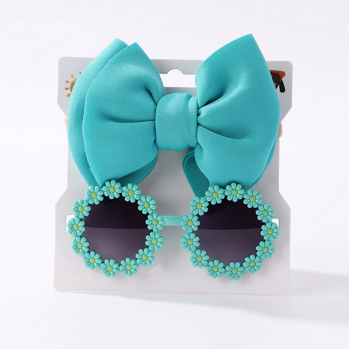 Summer Bow Headband & Sunglasses Set for Kids_CWAHA6744