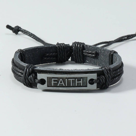 NEW JEWELRY SIMPLE RETRO ALLOY BRACELET