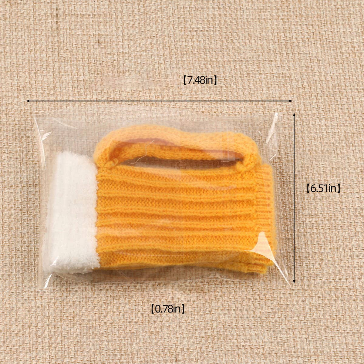 CWMM10076_BEER FESTIVAL KNIT FINGERLESS GLOVES UNISEX