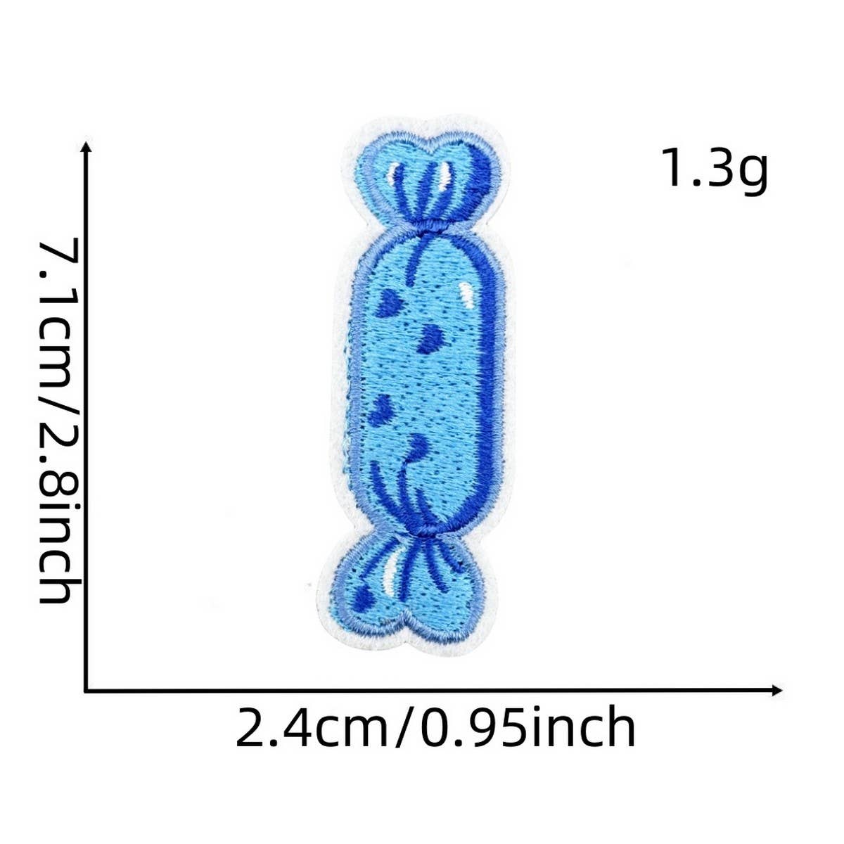 BLUE SERIES CUTE CARTOON EMBROIDERED CLOTH PATCH_CWMM4063