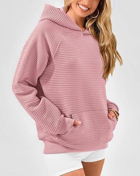 HOODED SPORTS LONG-SLEEVED CASUAL POCKET HOODIE