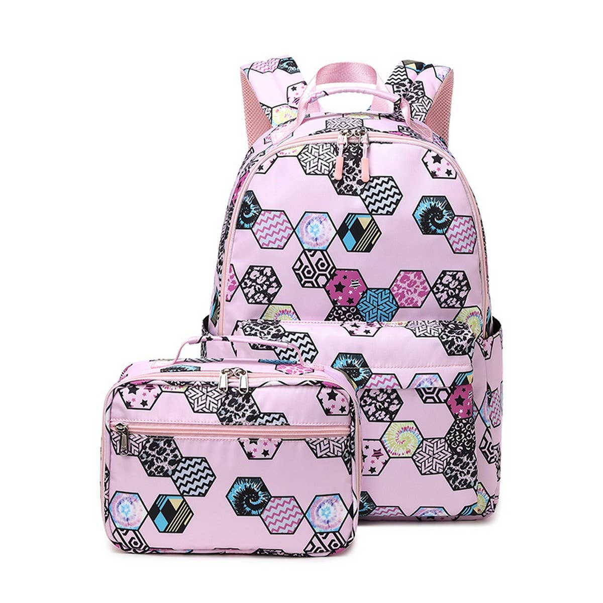 2-Piece Waterproof Backpacks for School Girls_CWAB5502