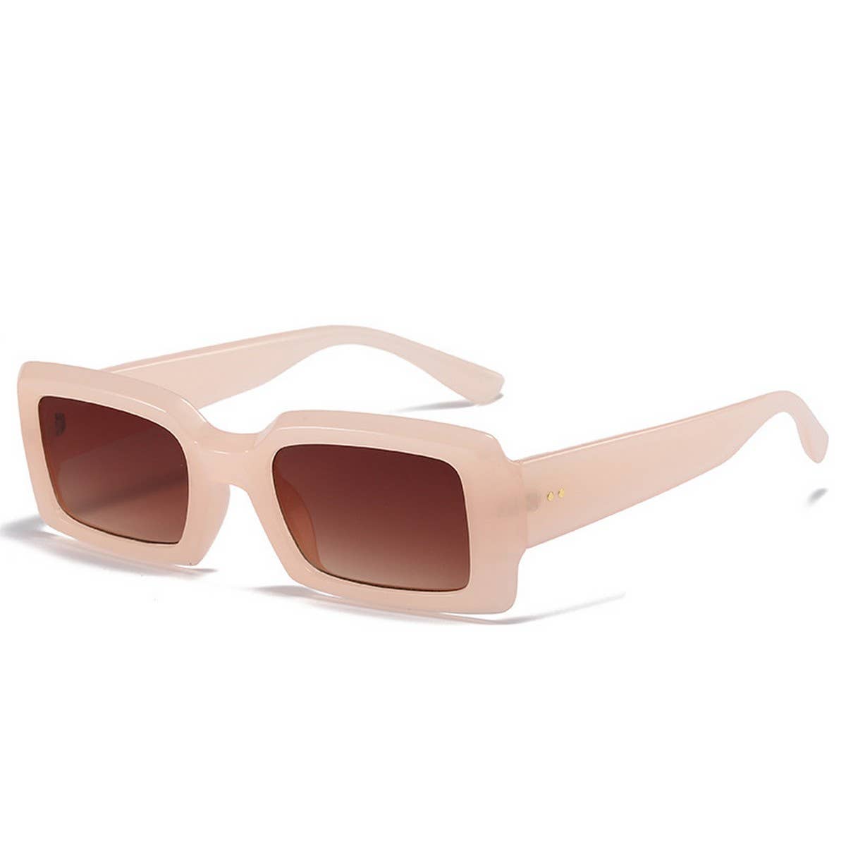JELLY COLOR FRAME SQUARE BEACH SHADE SUNGLASSES