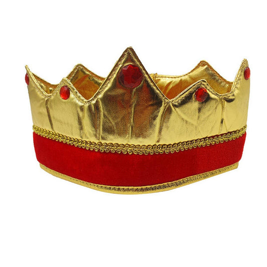 CWMM9625_THEATER PRINCE KING HAT BALL CROWN BIRTHDAY HAT