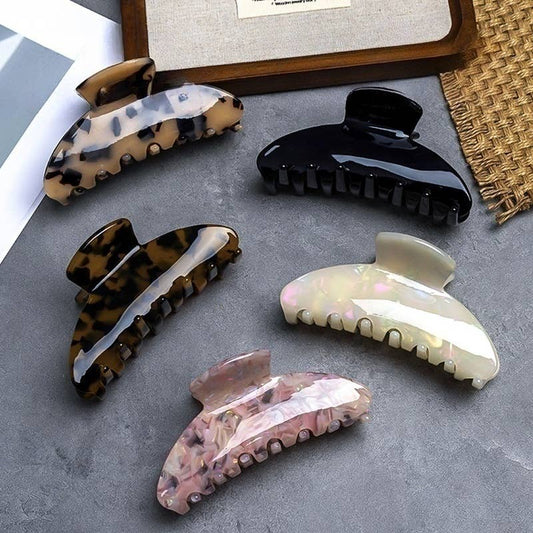 Large Acetate Hair Claw ??Korean Style Shark Clip_CWAHA2644
