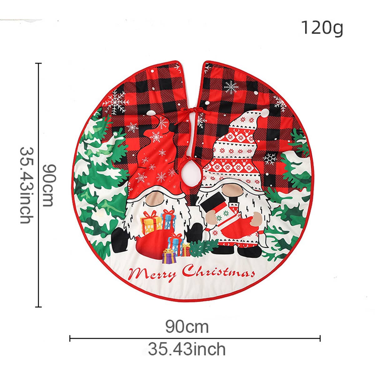 CWMM9409_CREATIVE PRINTED CHRISTMAS TREE BASE ORNAMENTS