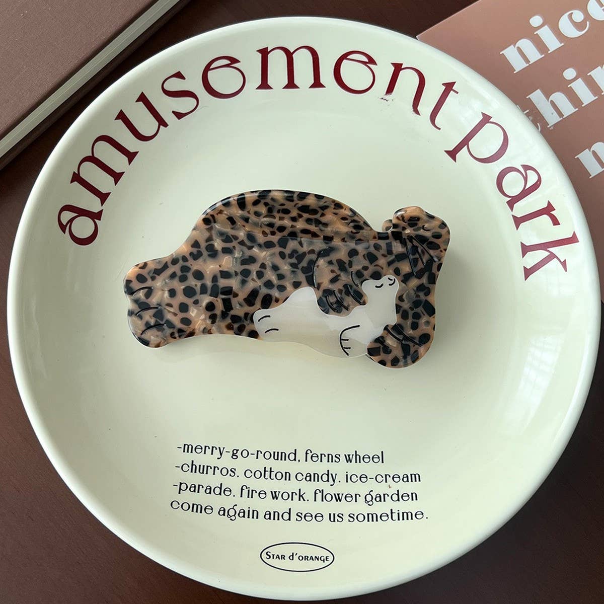 Ocean Series Hair Claw, Dolphin Shark Seal Clip_CWAHA5759