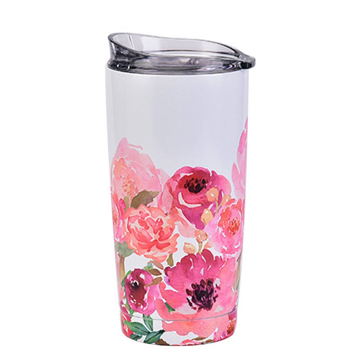 FASHIONABLE PRINTED STRAW THERMOS CUP